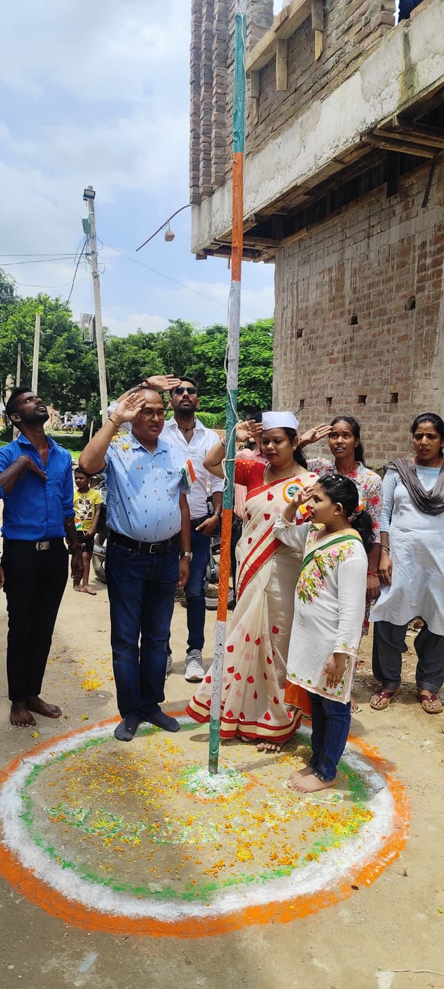 Salute to National Flag - Independence Day Celebration 3